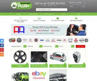 Caraccessoriesplus.co.uk(Genuine Car Accessories UK) Screenshot