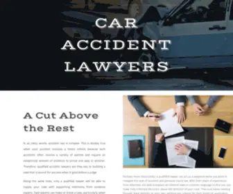 Caraccidentlawyer.net(Car Accident Lawyers) Screenshot