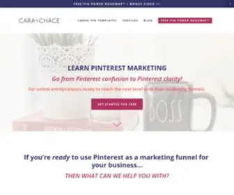 Carachace.com(Cara Chace) Screenshot