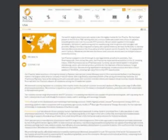 Caraco.com(Sun Pharma USA) Screenshot