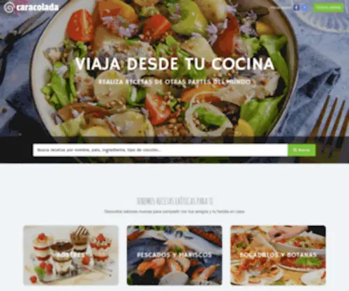 Caracolada.com(Recetas de cocina fáciles y rápidas) Screenshot