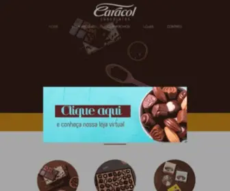 Caracolchocolates.com.br(Caracol Chocolates) Screenshot