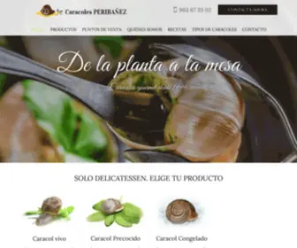 Caracolespb.com(Venta de caracoles al por mayor) Screenshot