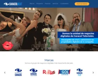 Caracolnext.com(Portal Corporativo) Screenshot