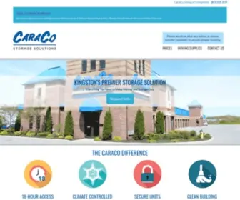 Caracostorage.ca(CaraCo Storage Solutions) Screenshot
