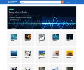 Caracteristicasdel.com(Características) Screenshot