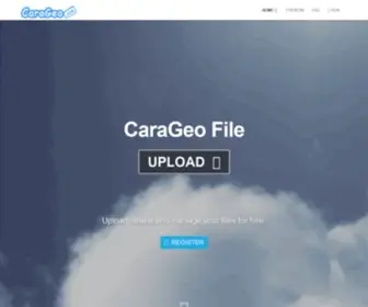 Carageo.com(Upload Files) Screenshot