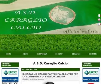 Caragliocalcio.it(Caraglio Calcio) Screenshot