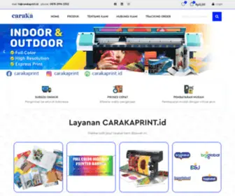Carakaprint.id(Mitra Cetak Anda) Screenshot