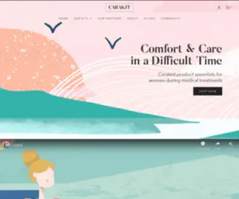 Carakit.com(Gifts For Cancer Patients) Screenshot