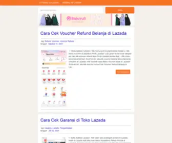 Caralazada.com(Tutorial di Lazada) Screenshot