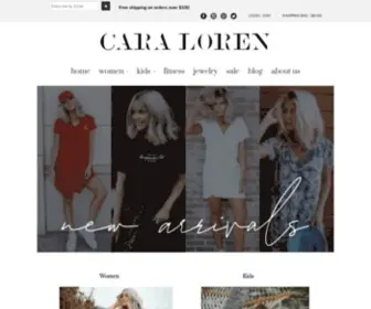 Caralorenshop.com(Cara Loren Shop) Screenshot