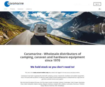 Caramarine.com(Caramarine Ltd) Screenshot