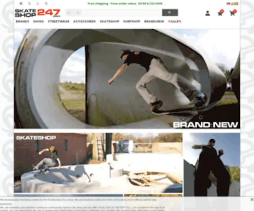 Caramba-Skateshop.com(Caramba Skateshop) Screenshot