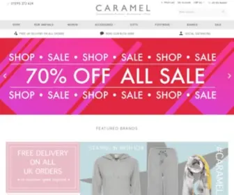 Caramelclothing.co.uk(Caramel Clothing) Screenshot