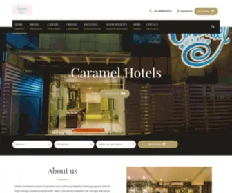 Caramelhotels.in(Caramel Hotels) Screenshot