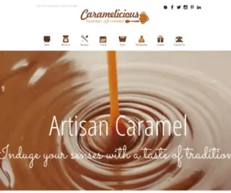 Caramelicious.com.au(Caramel Australia) Screenshot