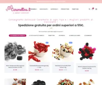 Caramellina.it(L'e-commerce specializzato in caramelle e dolci) Screenshot