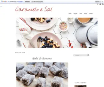 Carameloesal.com(Caramelo e Sal) Screenshot