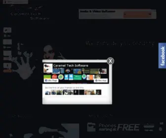 Carameltechsoft.com(Caramel Tech Software) Screenshot