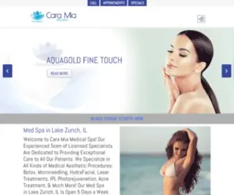 Caramiamedspa.com(Medspa Near Me in Lake Zurich) Screenshot