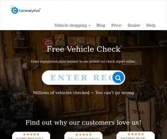 Caranalytics.co.uk Screenshot