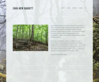 Caranewdaggett.com(Cara New Daggett) Screenshot