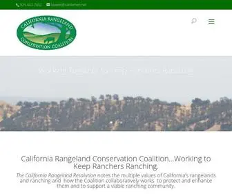 Carangeland.org(California Rangeland Conservation Coalition) Screenshot