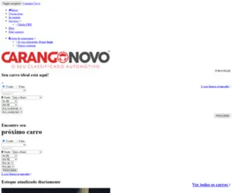 Carangonovo.com.br(Carango Novo) Screenshot