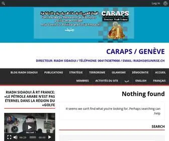 Caraps.net(Directeur: Riadh Sidaoui / Téléphone) Screenshot