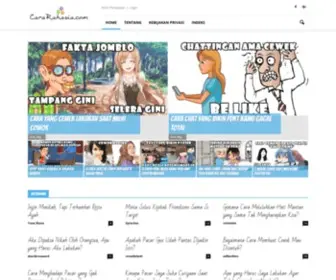 Cararahasia.com(cararahasia) Screenshot