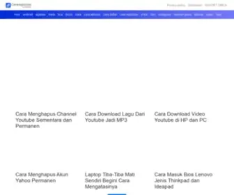 Cararegistrasi.com(Homepage) Screenshot