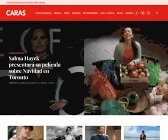 Caras.com.mx(Galerías) Screenshot