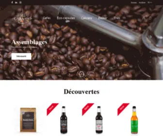 Carasso.ch(Cafés) Screenshot