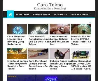 Caratekno.com(Caratekno) Screenshot