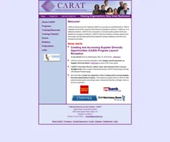 Caratnet.org(California Resources and Training) Screenshot