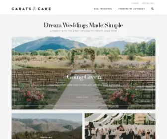 Caratsandcake.com(Weddings) Screenshot
