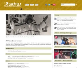 Caratula.net(Revista Carátula) Screenshot