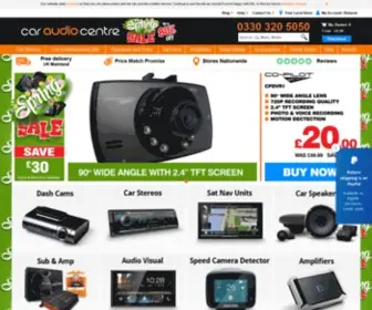 Caraudiocentre.co.uk(Car Stereos) Screenshot