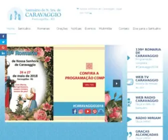 Caravaggio.org.br(Farroupilha) Screenshot