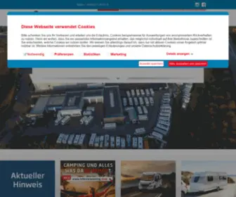 Caravan-Center-Bocholt.de(Startseite ) Screenshot