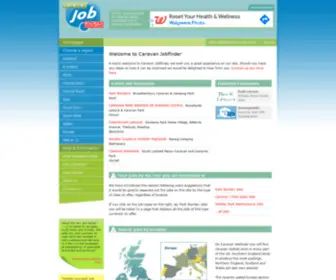 Caravan-Jobfinder.co.uk(Caravan Jobfinder) Screenshot