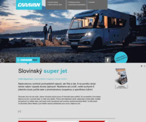 Caravan-Magazine.cz(Caravan Magazine) Screenshot
