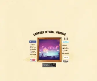 Caravan-Music.com(Caravan Official Website) Screenshot