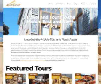 Caravan-Serai.com(Unveiling the Middle East and North Africa Caravan) Screenshot