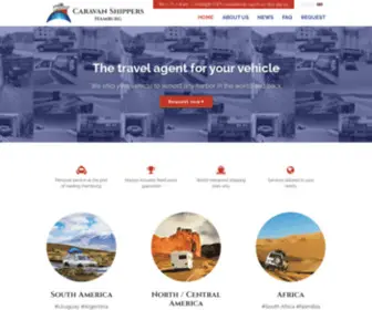 Caravan-Shippers.com(Caravan Shippers) Screenshot