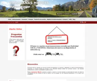 Caravanasmurcia.com(Caravanas Murcia) Screenshot