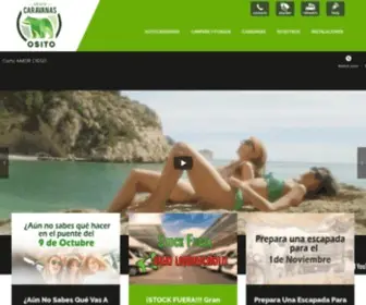Caravanasosito.com(Caravanas Osito) Screenshot
