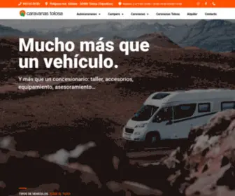 Caravanastolosa.com(Caravanas Tolosa) Screenshot