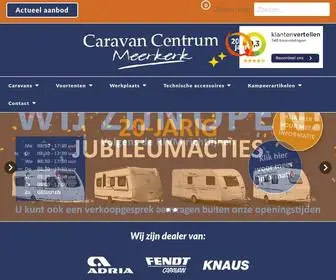 Caravancentrummeerkerk.nl(Caravan Centrum Meerkerk) Screenshot